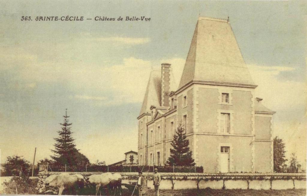 مبيت وإفطار Sainte-Cécile Chateau De Belle-Vue المظهر الخارجي الصورة