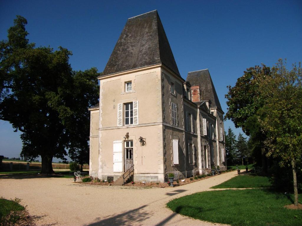 مبيت وإفطار Sainte-Cécile Chateau De Belle-Vue المظهر الخارجي الصورة