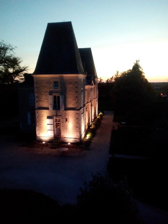 مبيت وإفطار Sainte-Cécile Chateau De Belle-Vue المظهر الخارجي الصورة